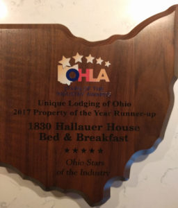 Unique Lodging of Ohio - Runner Up