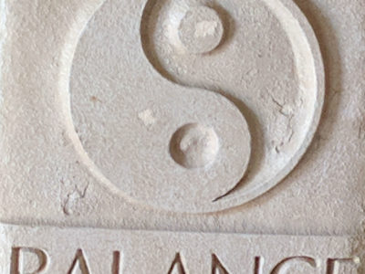 Asian letter for balance