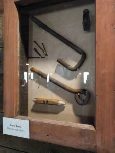 Tools found in Henry's Barn
