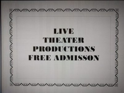 live theater