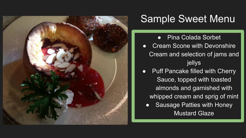  <img src="sample of sweet menu" alt="sample of sweet menu">